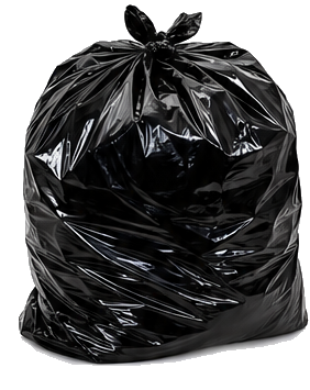 Saco de lixo preto de 200 litros do catálogo